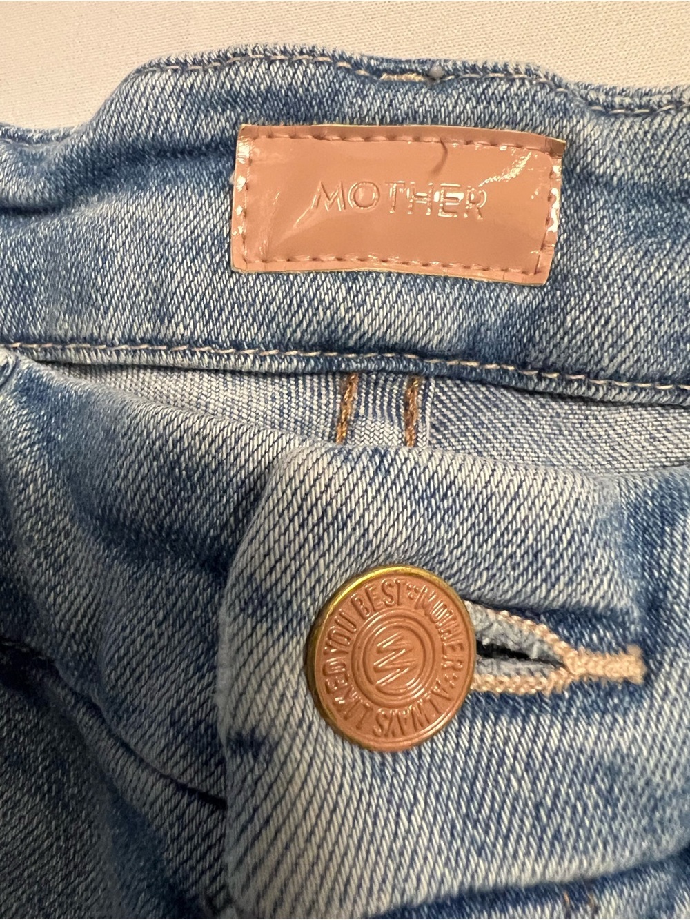 MOTHER High Waisted Looker Ankle Fray Jeans Au Revoir - Picture 5 of 8